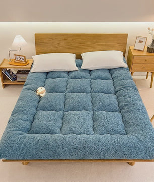 Luxe Lamsvel Matras Topper - Extra Zacht & Warm - Geschikt voor Slaapzaal & Thuis