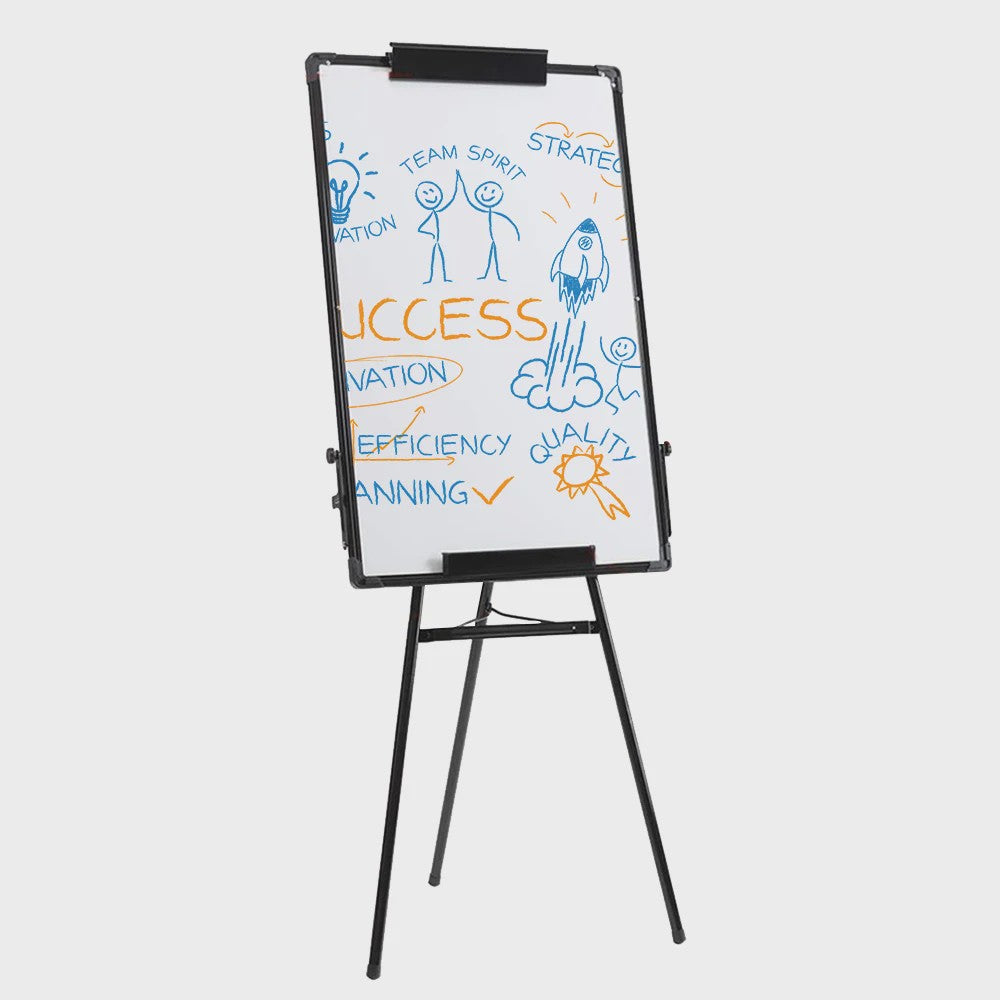 Magnetisch Whiteboard 70x100 cm met Verstelbare Tripod Standaard