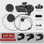 Bluetooth 5.3 Motorhelm Headset - Handsfree Bellen, Muziek & Waterdicht