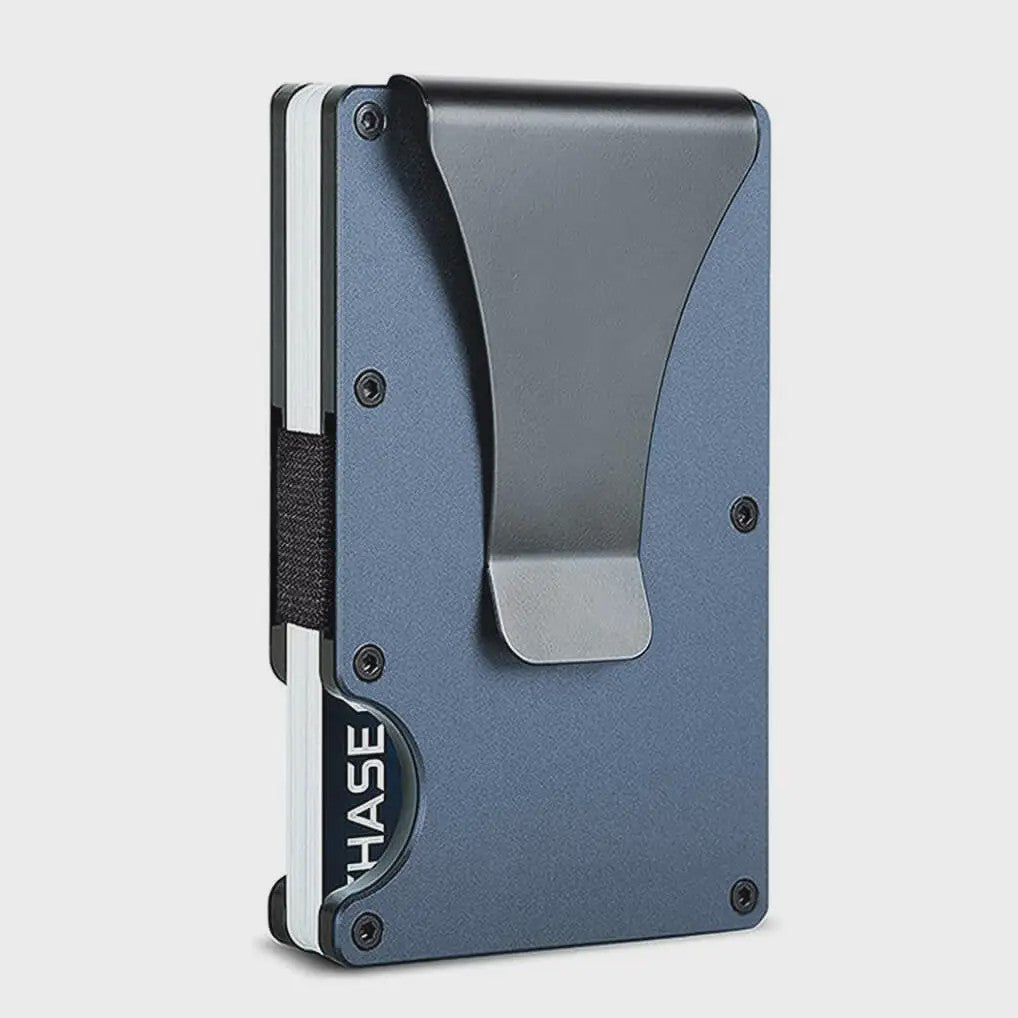 Minimalistische RFID Portemonnee - Slanke Kaarthouder met Geldclip