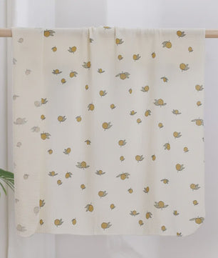 Zachte Muslin Swaddle Deken voor Baby's - Katoen, 80x80cm, met schattige prints