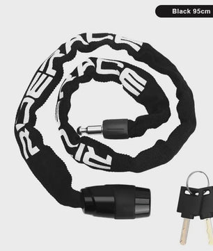RIDERACE Fietsketting Slot - Draagbaar, Anti-diefstal, Hoge Beveiliging voor MTB, Scooter & E-Bike