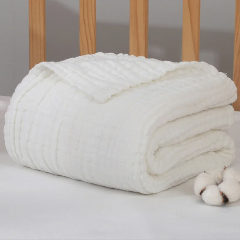 Zachte Muslin Swaddle Deken voor Baby's - 105x105cm Katoen