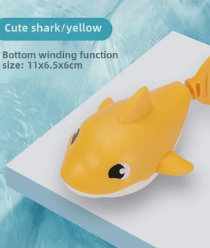 Schattig Haai Water Speelgoed met Opwindmechanisme - Perfect voor Bad & Zwembad