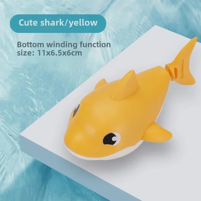 Schattig Haai Water Speelgoed met Opwindmechanisme - Perfect voor Bad & Zwembad