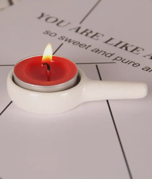 Aromatherapie Brander Keramiek met Sterren & Maan Uitsnijdingen - Sfeervol en Romantisch