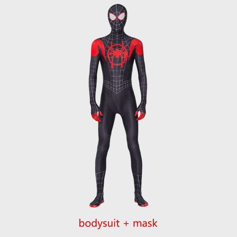 Miles Morales Spider-Man Cosplay Kostuum - Compleet Pak voor Heren & Dames