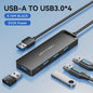 Vention USB 3.0 Hub met 4 Poorten - Hoge Snelheid & Brede Compatibiliteit