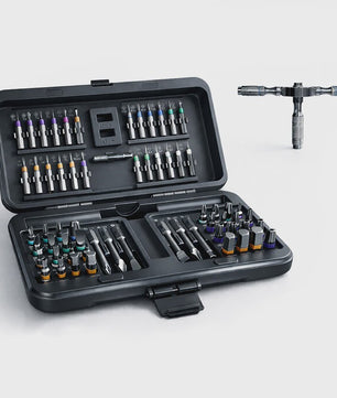 66-in-1 Precisie Magnetische Ratelschroevendraaierset met T-handvat