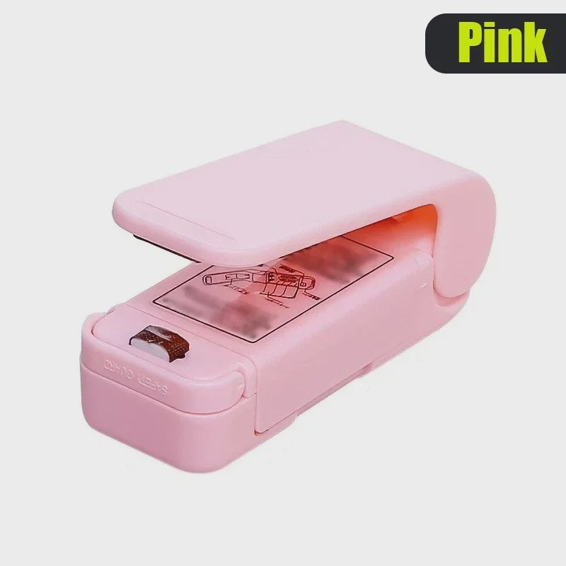 Draagbare Mini Heat Sealer - Sluit Plastic Zakken Snel en Gemakkelijk