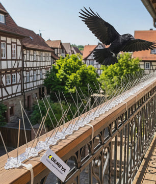 KOKMEYA RVS Vogelprikkers 5M/10M - Flexibele Basis voor Balkon, Dak, Tuin