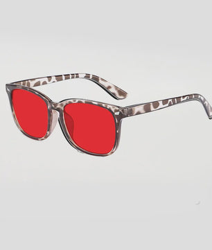Unisex Anti Blauw Licht Bril met Rode/Oranje Lens - Oogvermoeidheid Verlichting