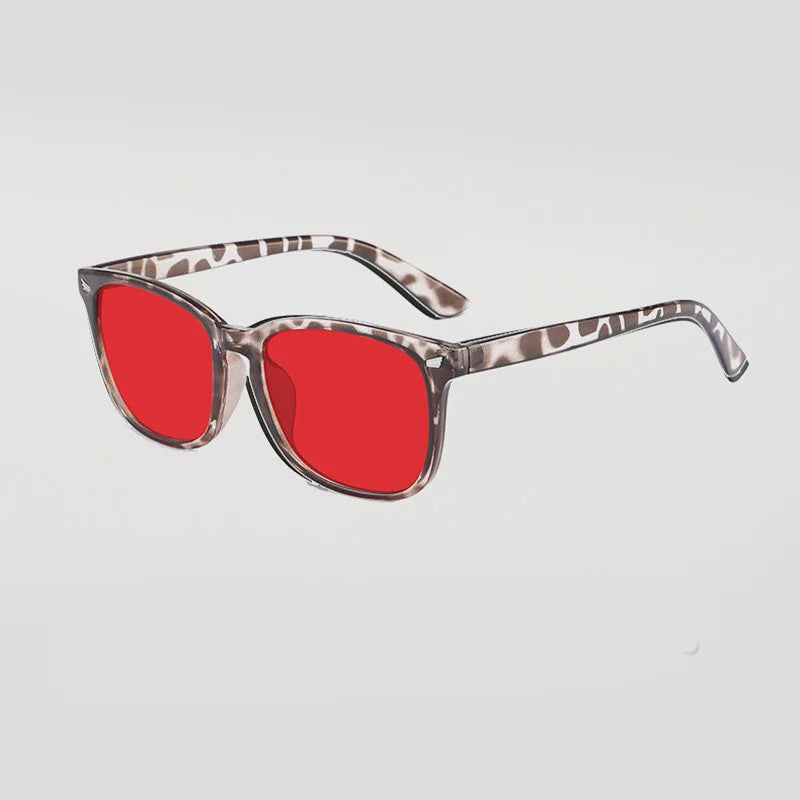 Unisex Anti Blauw Licht Bril met Rode/Oranje Lens - Oogvermoeidheid Verlichting