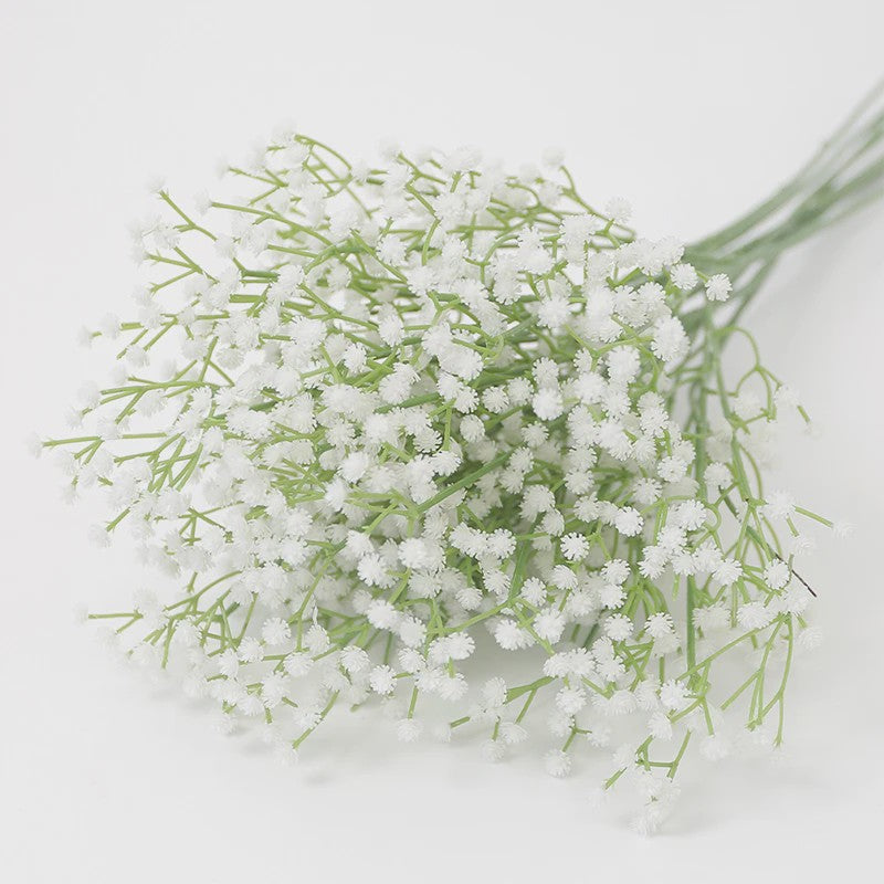 Kunst Gipsenkruid Bloemen (Gypsophila) - 63cm - Decoratie voor Bruiloft, Feest & Huis