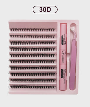 DIY Wimperextensie Kit: Clusters, Bond, Seal & Tweezer voor Professionele Look