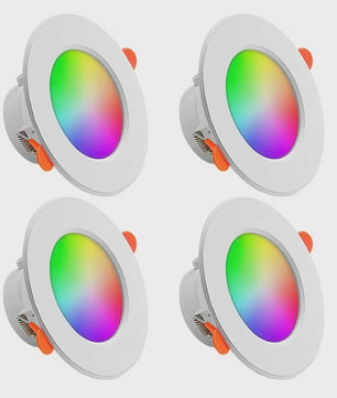 Slimme LED Inbouwspot: Dimbaar & Kleurtemperatuur Instelbaar (3000K-6000K) voor Huis & Kantoor