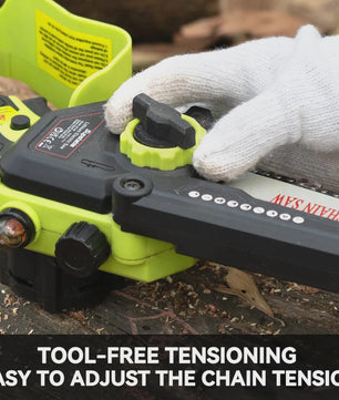 Supstable 6" Snoerloze Kettingzaag Paalzaag - Krachtige Brushless Motor, Makita Accu Compatibel