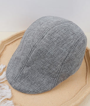 Stijlvolle Britse Baret Pet voor Heren - Retro Painter Cap voor Lente & Zomer