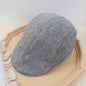 Stijlvolle Britse Baret Pet voor Heren - Retro Painter Cap voor Lente & Zomer