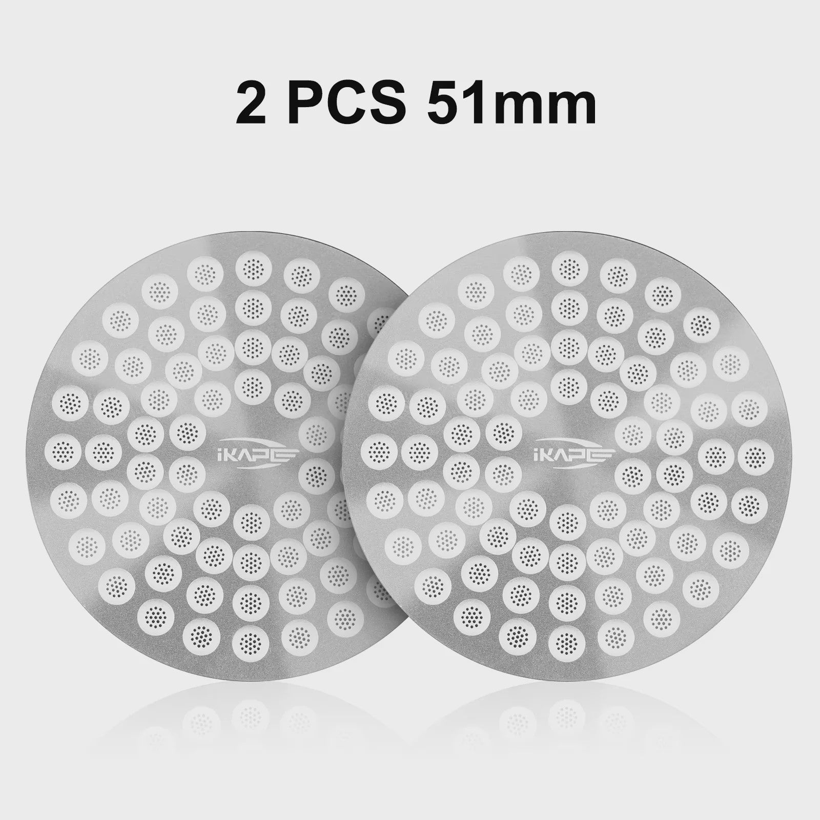 IKAPE Espresso Puck Screen V2 - Precisie Filter voor Barista's (51/54/58mm)