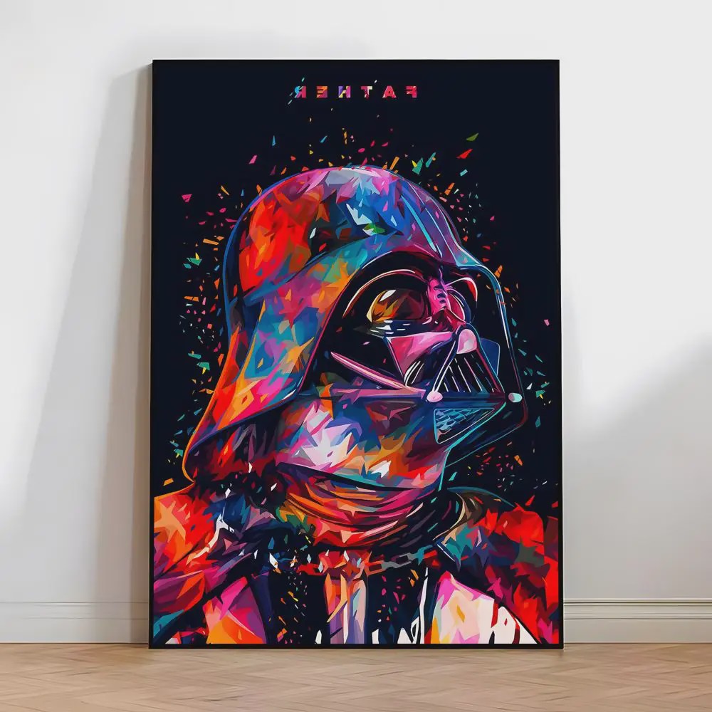 Star Wars Yuda Schilderij - HD Canvas Muurdecoratie voor Woonkamer & Bar