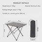 Tarka Opvouwbare Aluminium Campingtafel - Lichtgewicht & Draagbaar