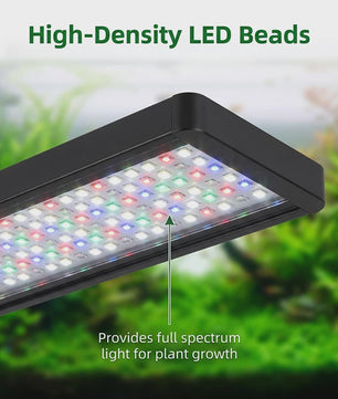 LED Aquarium Verlichting met Timer & Instelbare Helderheid - Full Spectrum, Verstelbaar