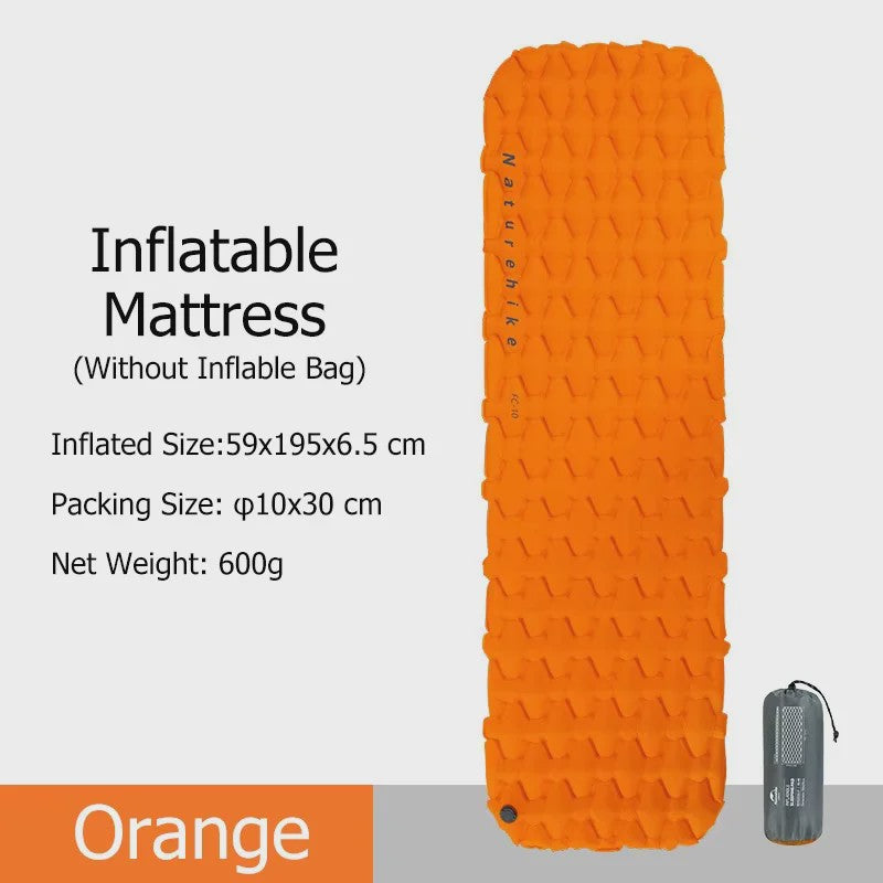 Naturehike Opblaasbaar Slaapmatje - Ultralicht & Compact Kampeerbed