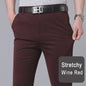Heren Pantalon: Stretchy, Sneldrogend & Comfortabel voor Lente/Herfst - Smart Casual & Werk