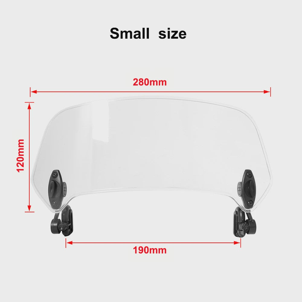 Verstelbare Motor Windscherm Verlenging - Spoiler Deflector voor Alle Modellen