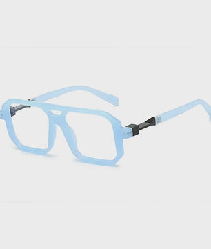 Stijlvolle Anti-Blauw Licht Bril - Transparant Zwart - Heren & Dames