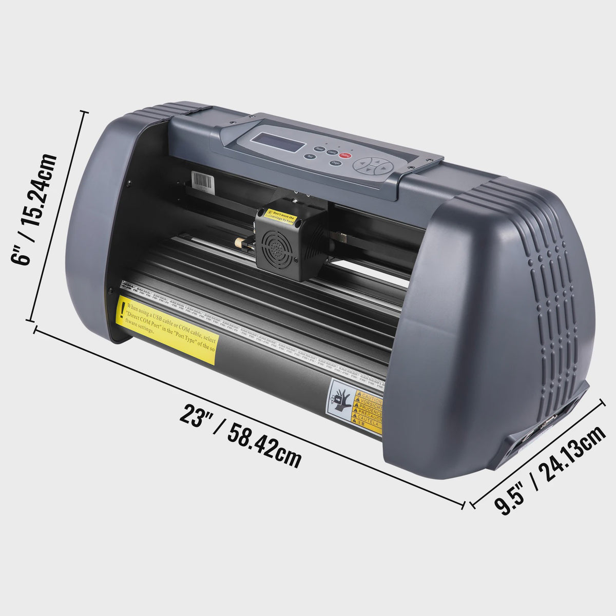 SucceBuy Vinyl Snijplotter 375mm - Professionele Plotter Machine met Software & Accessoires