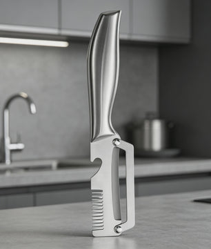 Multifunctionele 3-in-1 RVS Dunschiller: Groente, Fruit & Flesopener