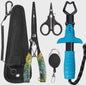 Multifunctionele Visset: RVS Pliers, Lijnknipper & Fish Grip - Zoutwaterbestendig