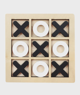 Houten Montessori Boter-kaas-en-eieren Spel: Interactieve Puzzel voor Kinderen - Educatief en Hersentrainend Speelgoed