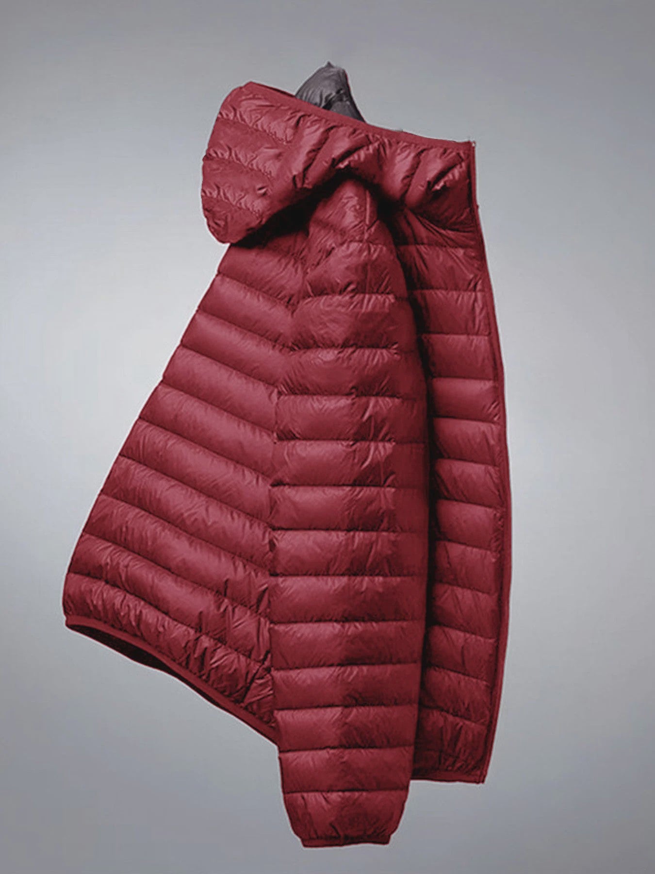 Lichtgewicht Heren Winterjas met Capuchon - Winddicht & Warm voor Buitenactiviteiten