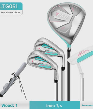 PGM Dames Golfclubset LTG051 - Complete Beginnerset met Golftas (12 Clubs)