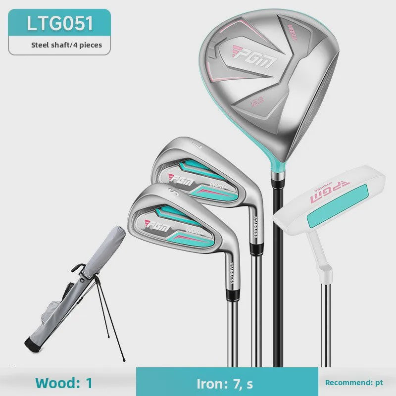 PGM Dames Golfclubset LTG051 - Complete Beginnerset met Golftas (12 Clubs)