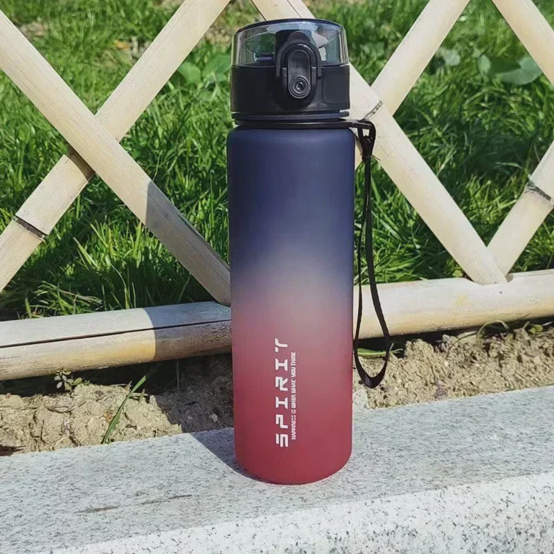 Grote Sport Waterfles 1 Liter - Draagbaar & Ideaal voor Fitness en Reizen