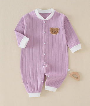 Schattige Baby Romper met Fruitprint en Mutsje - Katoen - 0-6 Maanden