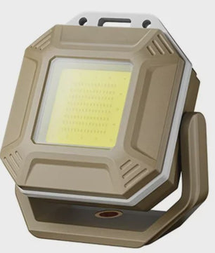 Draagbare Oplaadbare Solar Campinglamp met Powerbank Functie - Waterdicht & COB LED