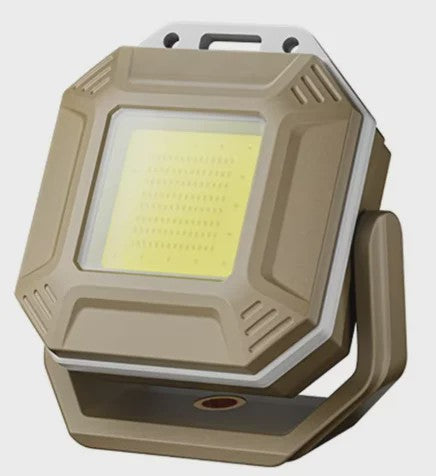 Draagbare Oplaadbare Solar Campinglamp met Powerbank Functie - Waterdicht & COB LED