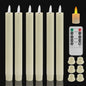 LED Flamlamp Kaarsen (6/18/24 stuks) met Afstandsbediening - Veilige Sfeerverlichting