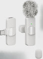 Draadloze Lavalier Microfoon - Mini Clip-on met Ruisonderdrukking voor iPhone, iPad & Android