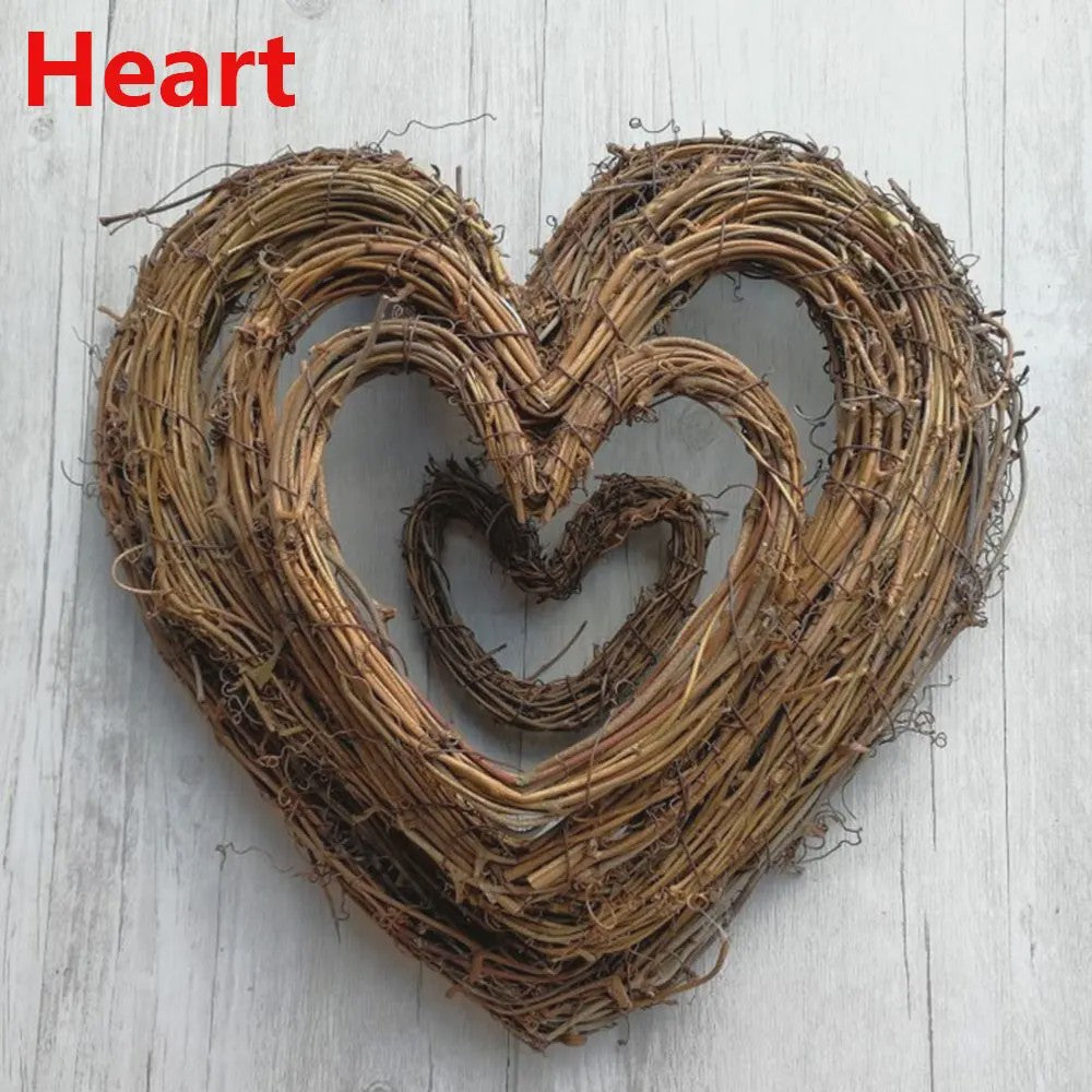 Natuurlijke Rotan Krans - 8-30cm - Kerst, Feest & Decoratie