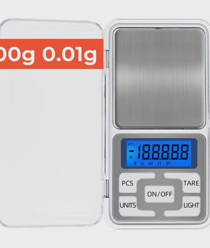 Precisie Digitale Keukenweegschaal 3kg/500g met 0.01g Nauwkeurigheid - LCD Display