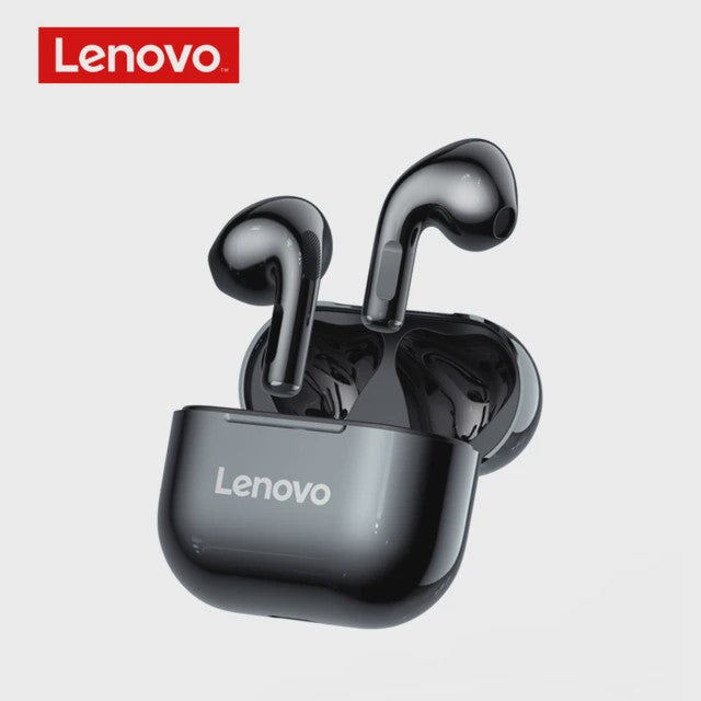 Lenovo LP40 Draadloze Oordopjes - TWS Bluetooth 5.0, Touch Control, Sport & Stereo Geluid