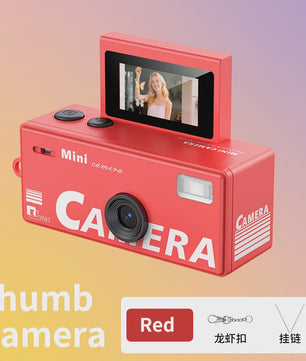 Retro Mini Digitale Camera met Sleutelhanger & Flip Screen - 720P Video Recorder