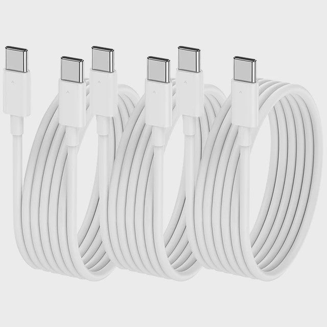 USB-C naar USB-C Kabel 60W Snellader & 480Mbps Data | Universeel Compatibel
