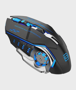 Oplaadbare Gaming Muis: Dual Mode Bluetooth 5.2 & 2.4G Wireless, 3600 DPI